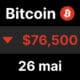 Btc bitcoin sous 77 attaques iran