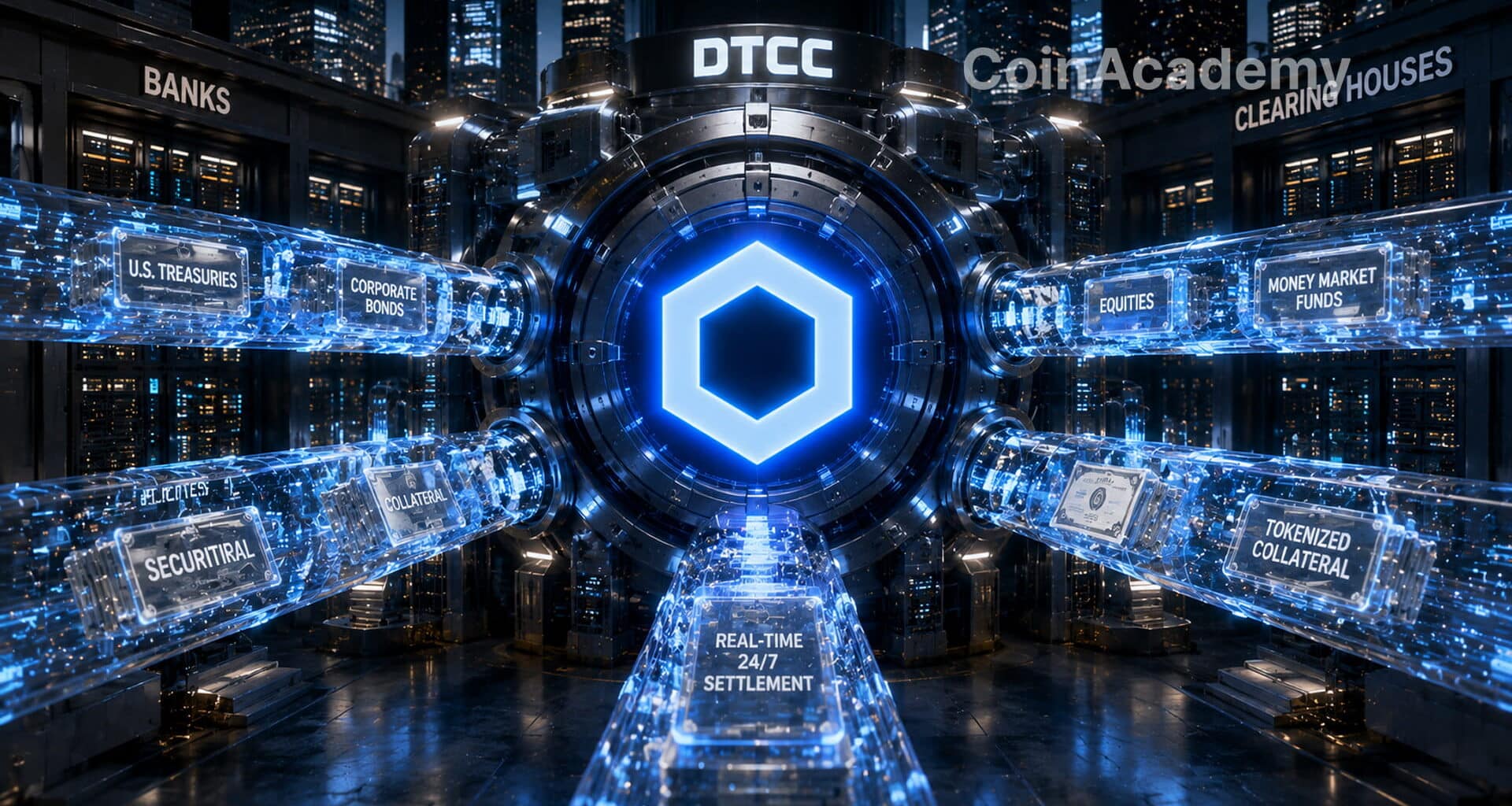 Chainlink dtcc tokenisation blockchain bourse