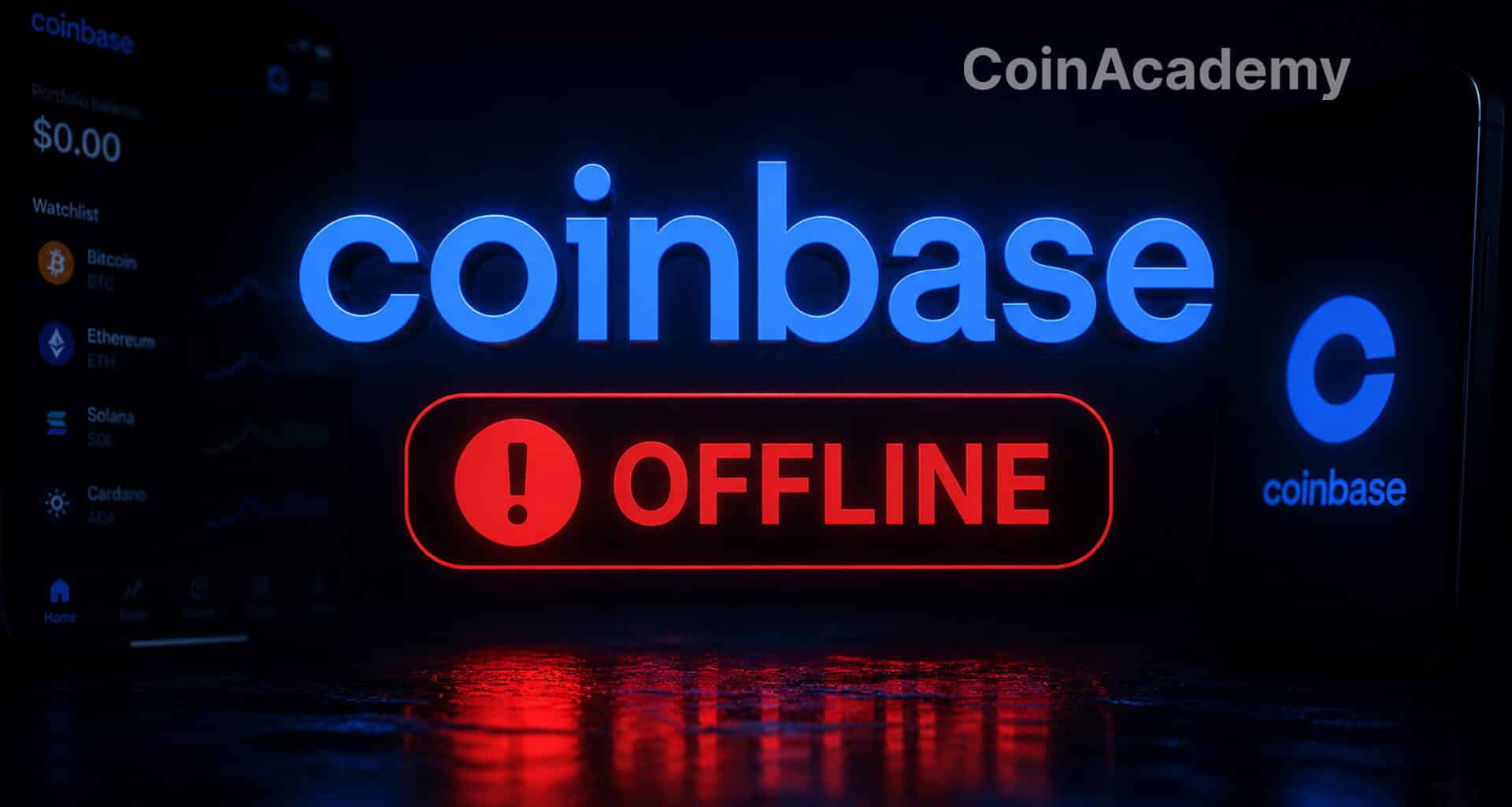 Coinbase coin panne aws