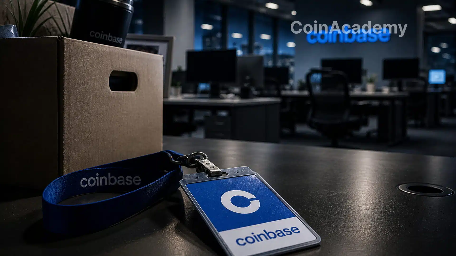 Illustration de l'article Coinbase supprime 14 % de ses effectifs : l’IA et le marché baissier forcent 660 licenciements