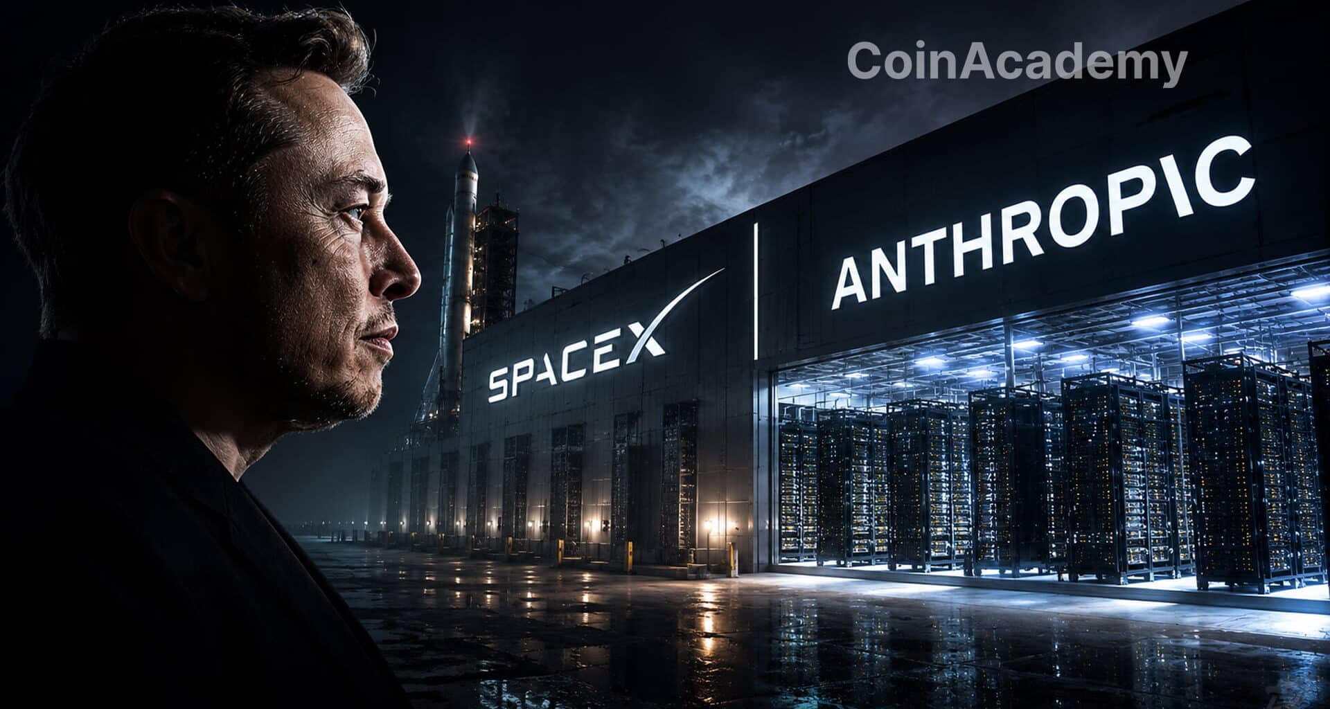 Elon musk spacex anthropic
