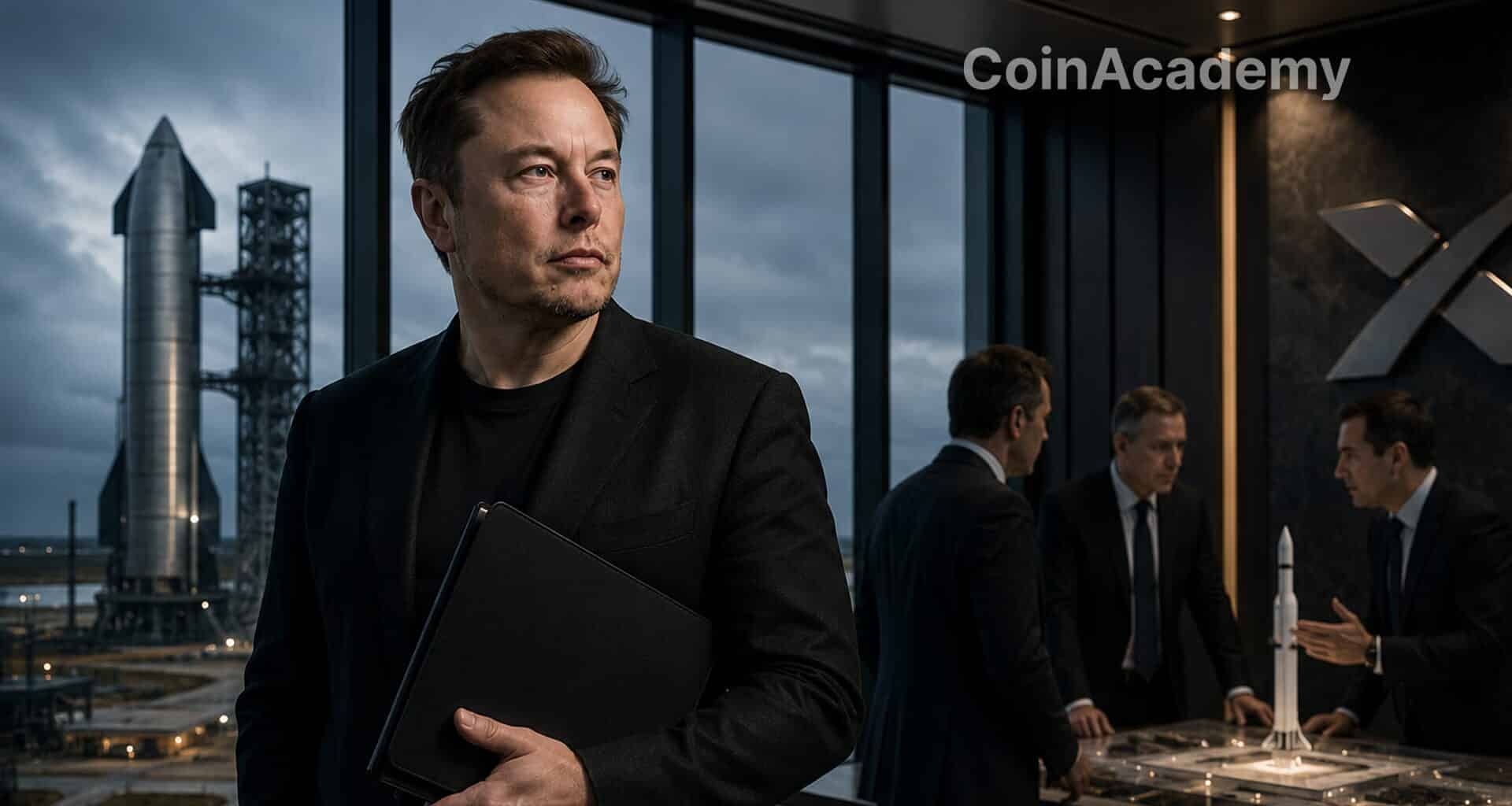 Elon musk spacex valorisation baisse avant ipo