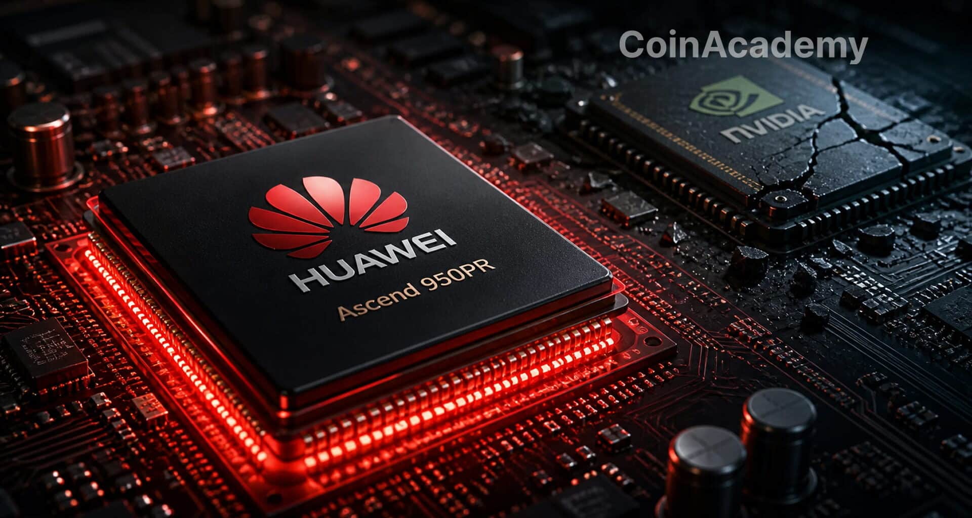 Huawei nvidia puces ia ventes bloque chine