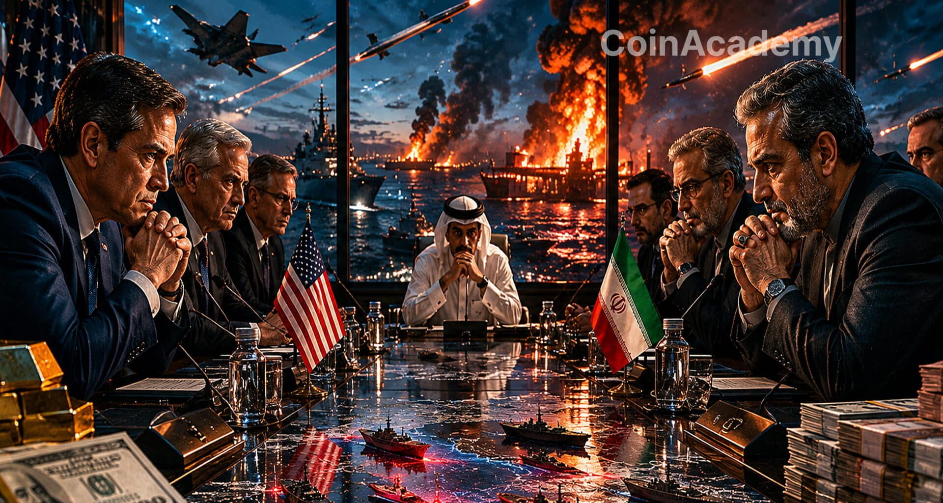 Iran ormuz accuse usa cessez feu negociations