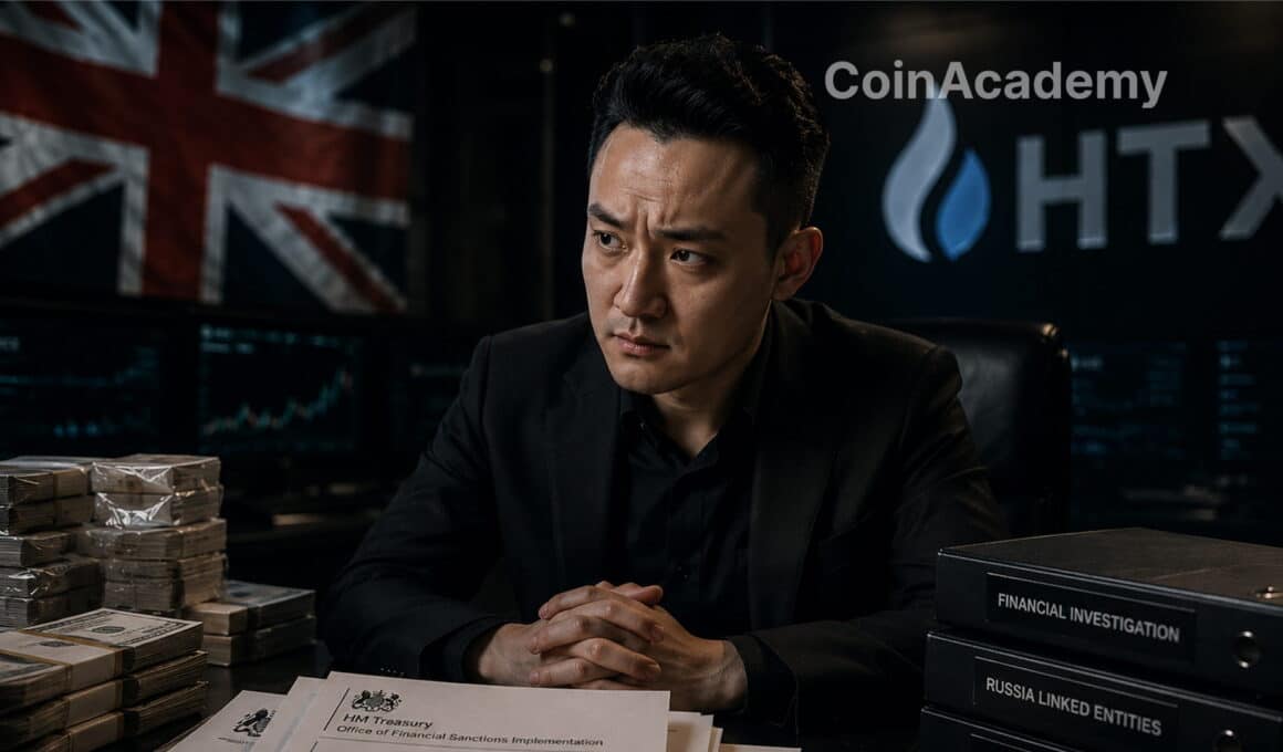 Justin sun htx royaume uni sanctions russie