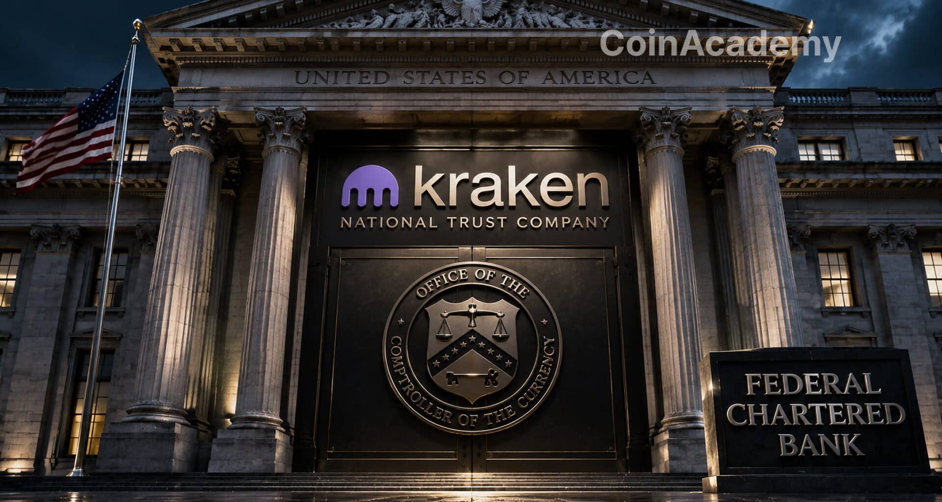Kraken licence banque crypto federale