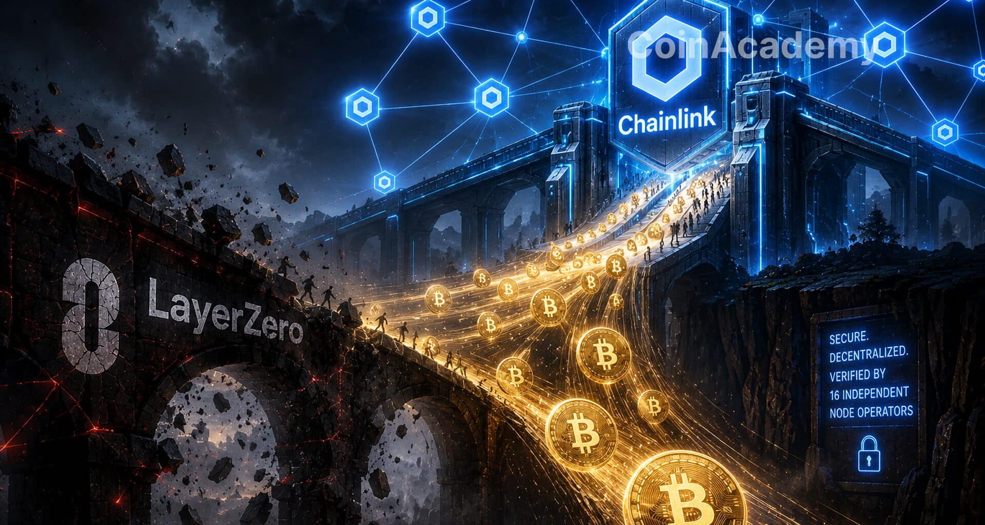 Layerzero kraken btc chainlink ccip