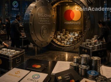 Mastercard licence new york bitlicense crypto paiements