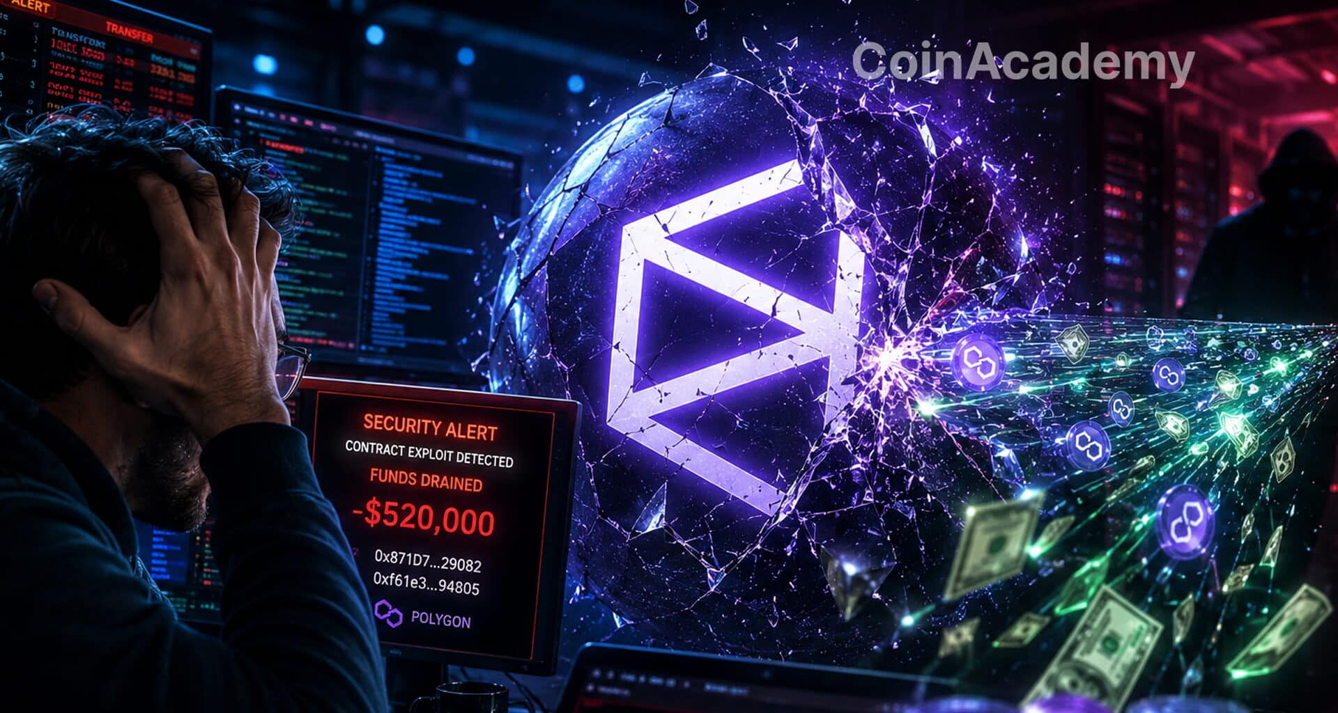 Polymarket hack exploit 520000 uma polygon