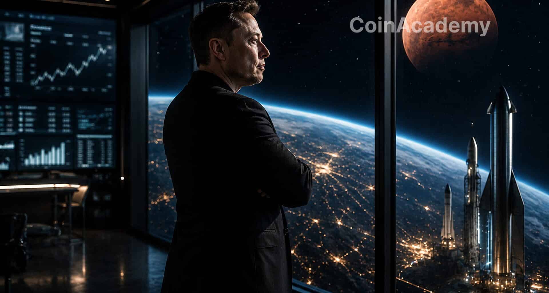Spacex ipo elon musk bonus mars 1750 milliards