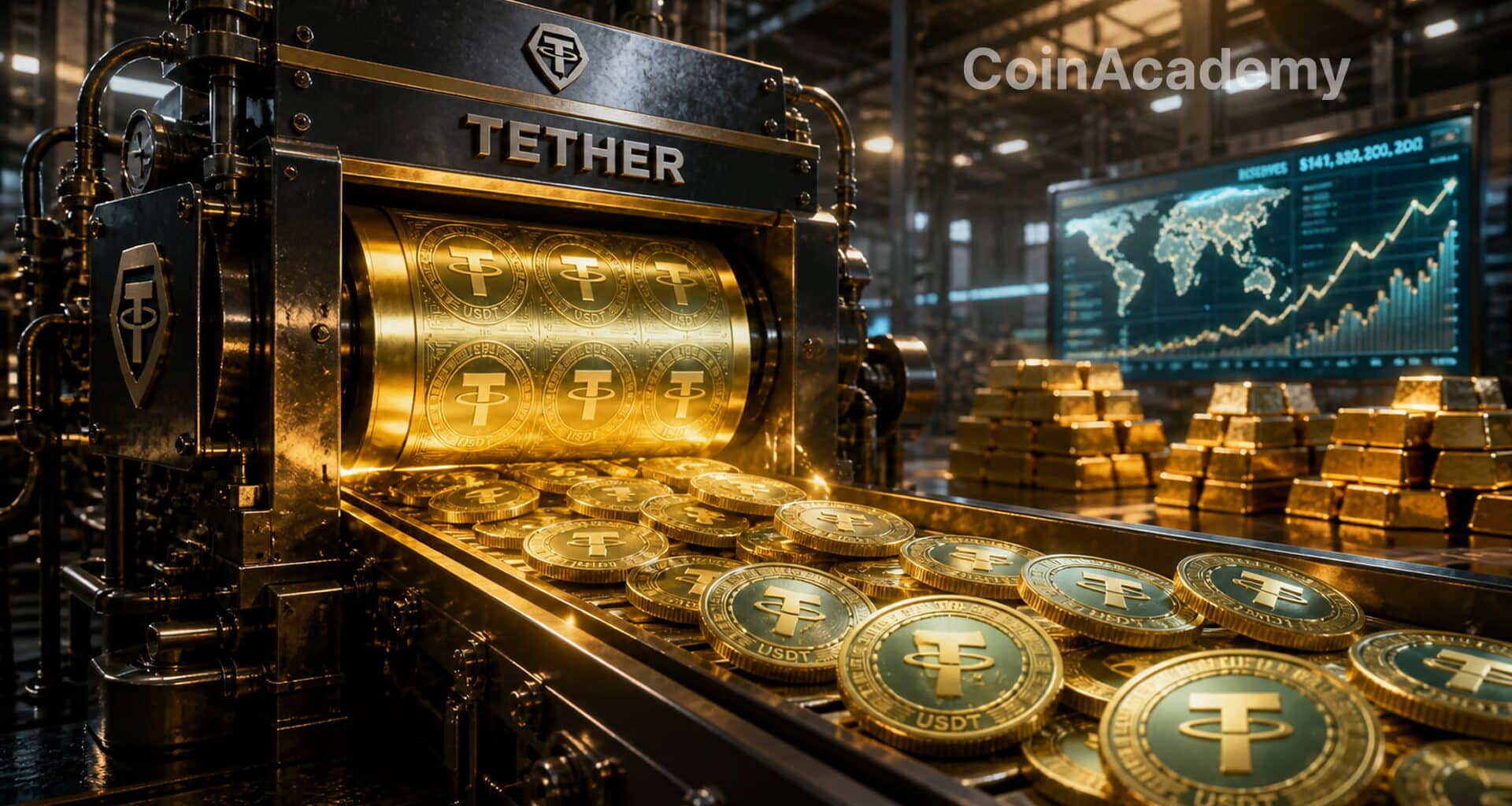 Tether usdt reserves profits records