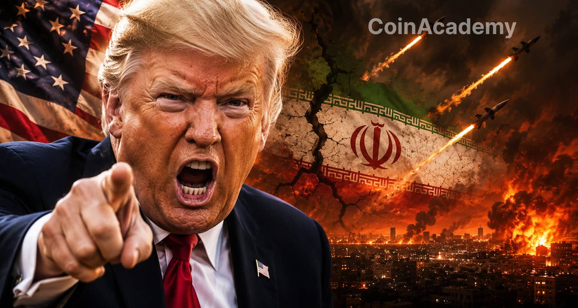 Trump iran reponse guerre usa