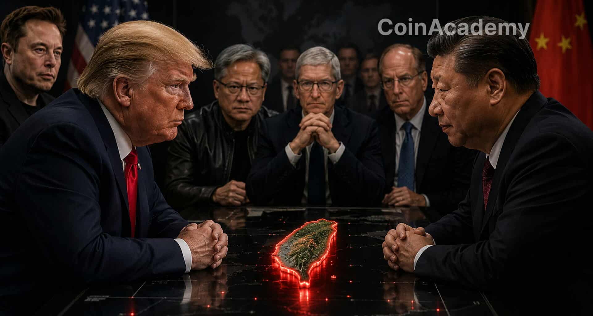 Trump xi chine usa ceo sommet