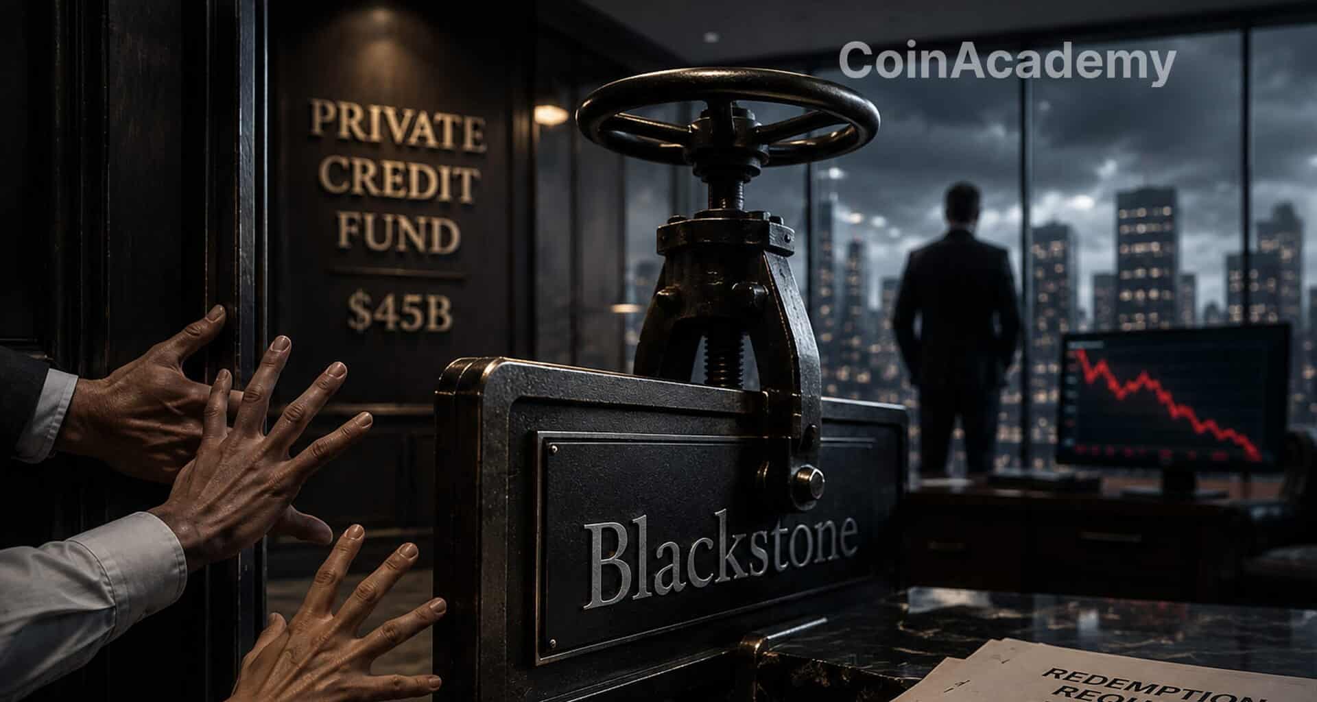 Blackstone limite retraits fonds credit prive