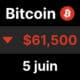 Btc bitcoin chute 61