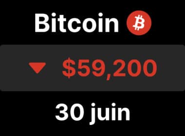 Btc bitcoin chute sous 60