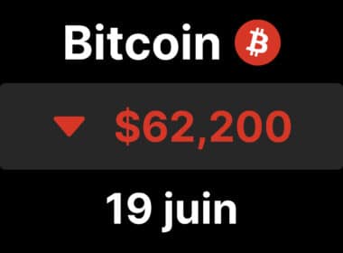 Btc bitcoin chute sous 63