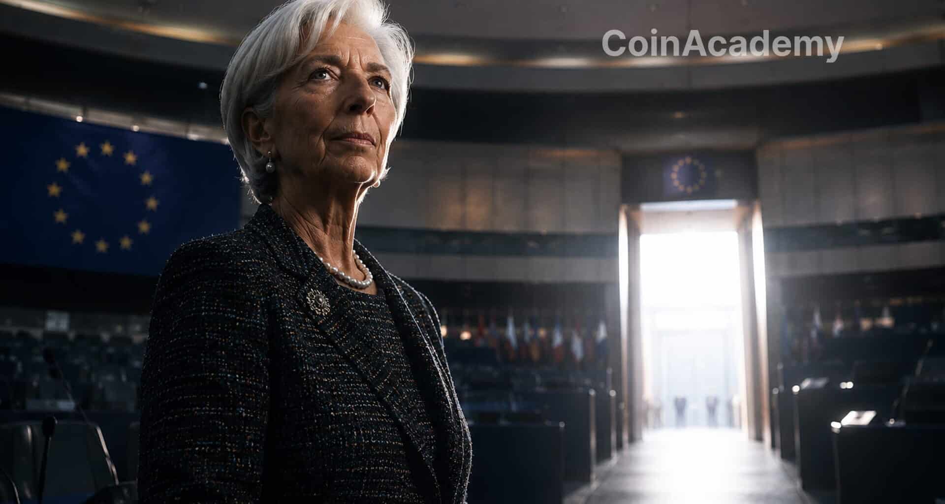 Christine lagarde euro numerique parlement 2029