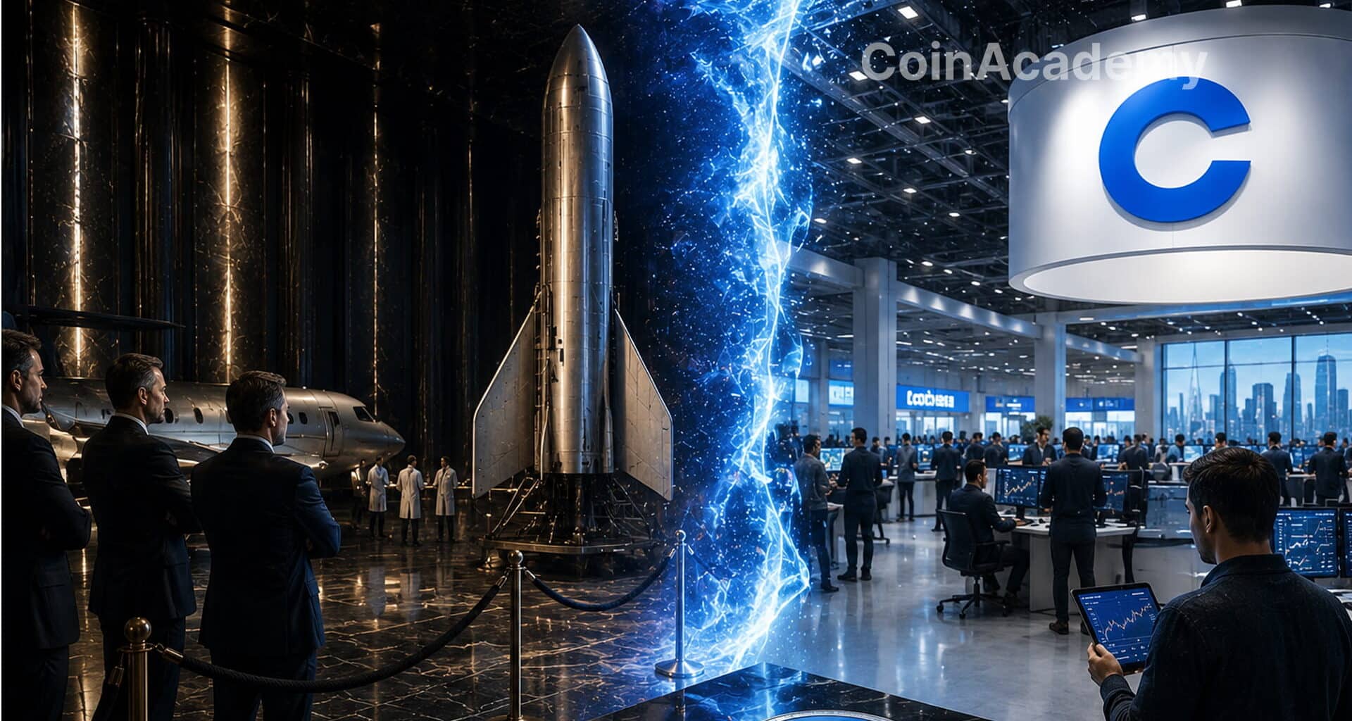 Coinbase pre ipo spacex spcx
