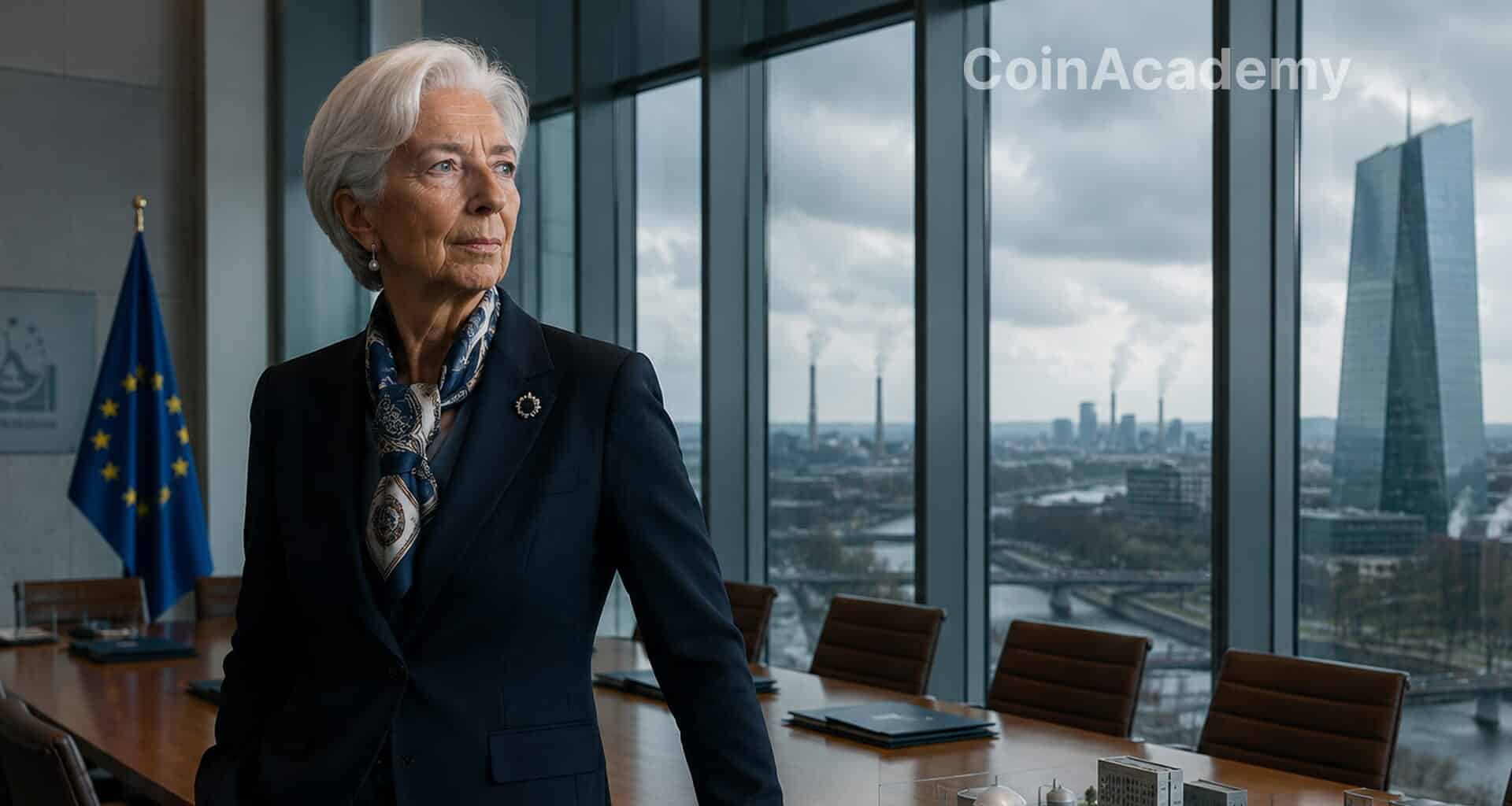 Finlation christine lagarde bce zone euro europe hausse taux