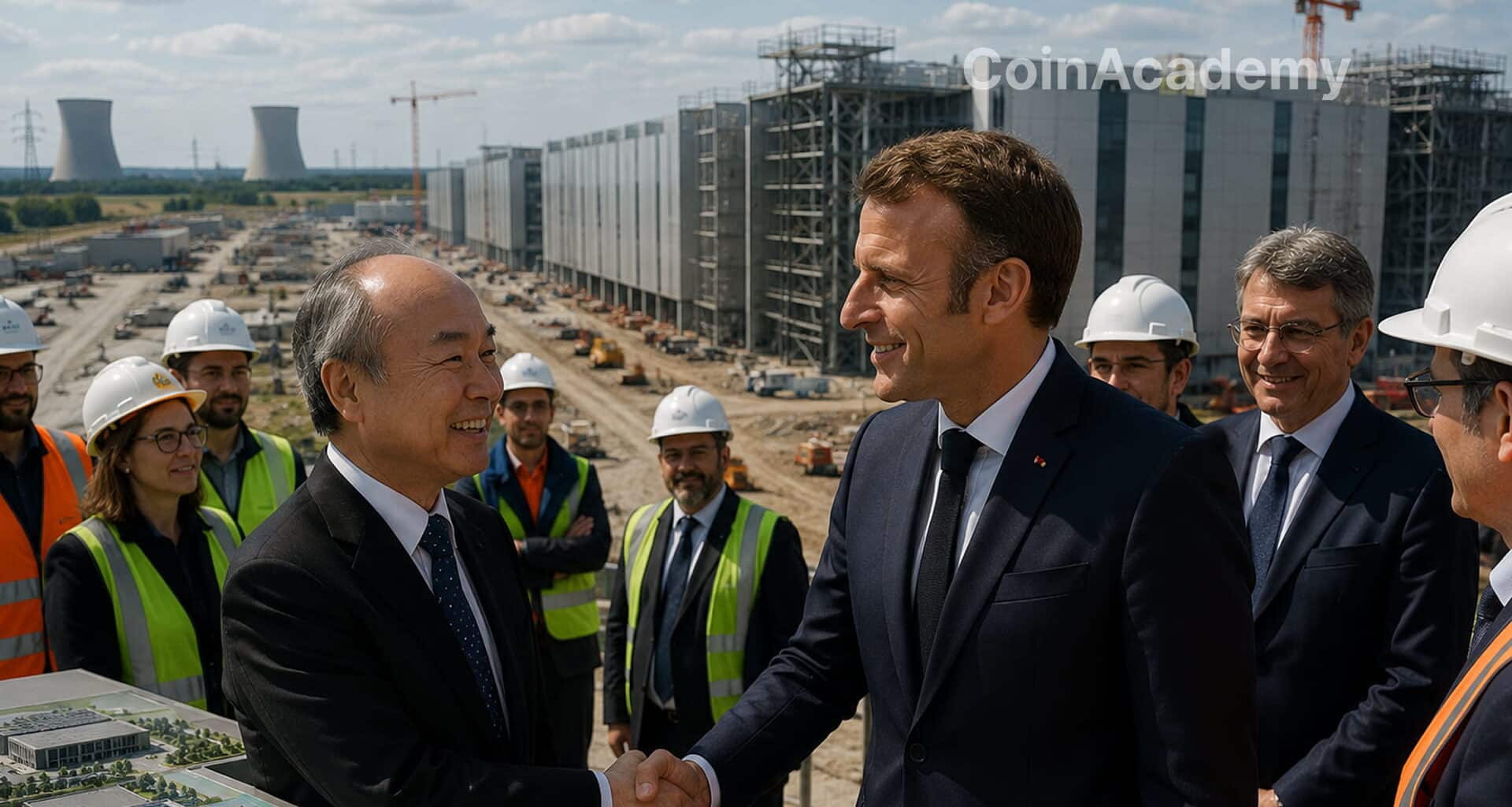 France softbank investissement ia macron