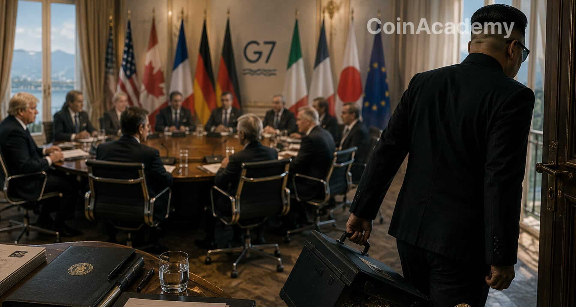 G7 hacks coree nord regulation