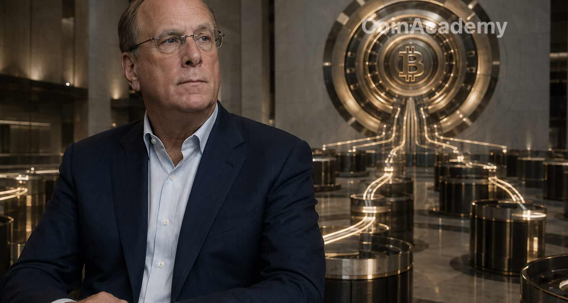 Larry fink blackrock etf bitcoin revenu yield btc