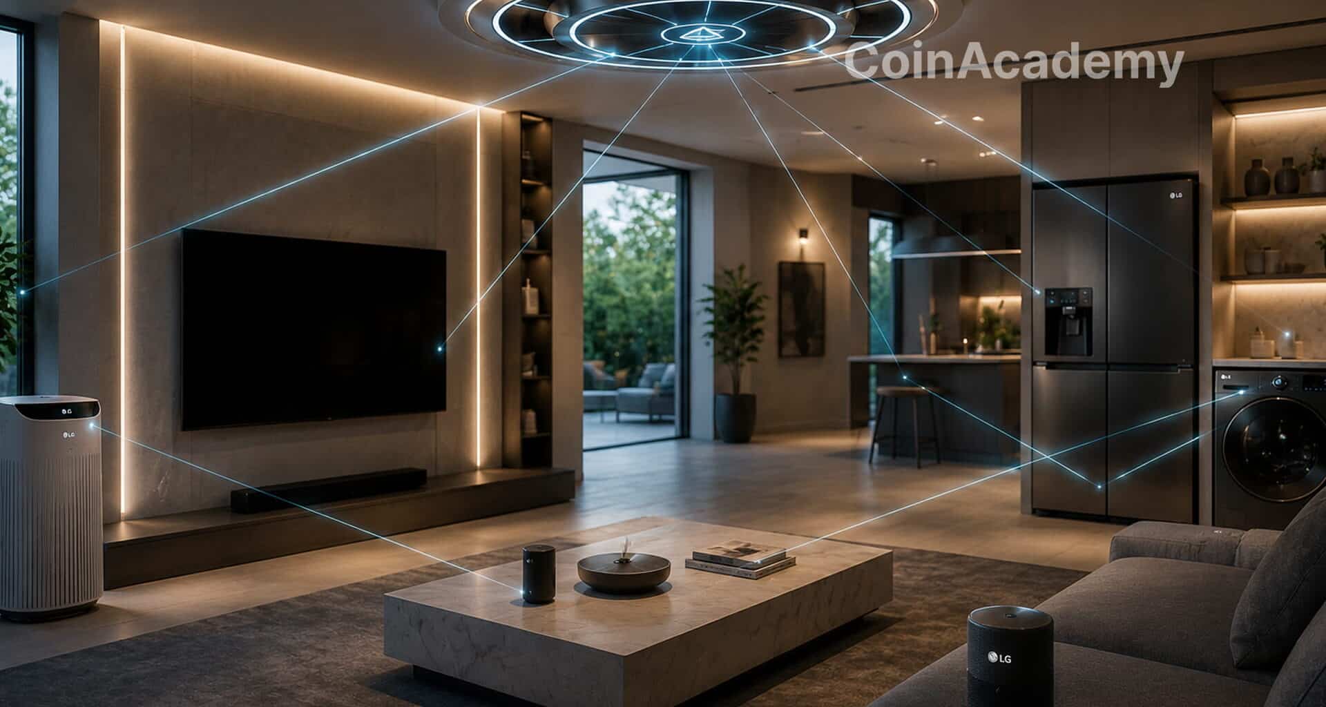 Lg electronics publicite blockchain arbitrum