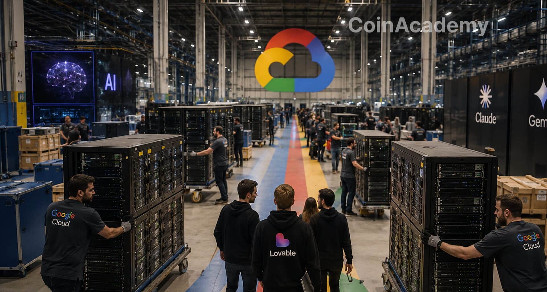 Lovable partenariat google cloud