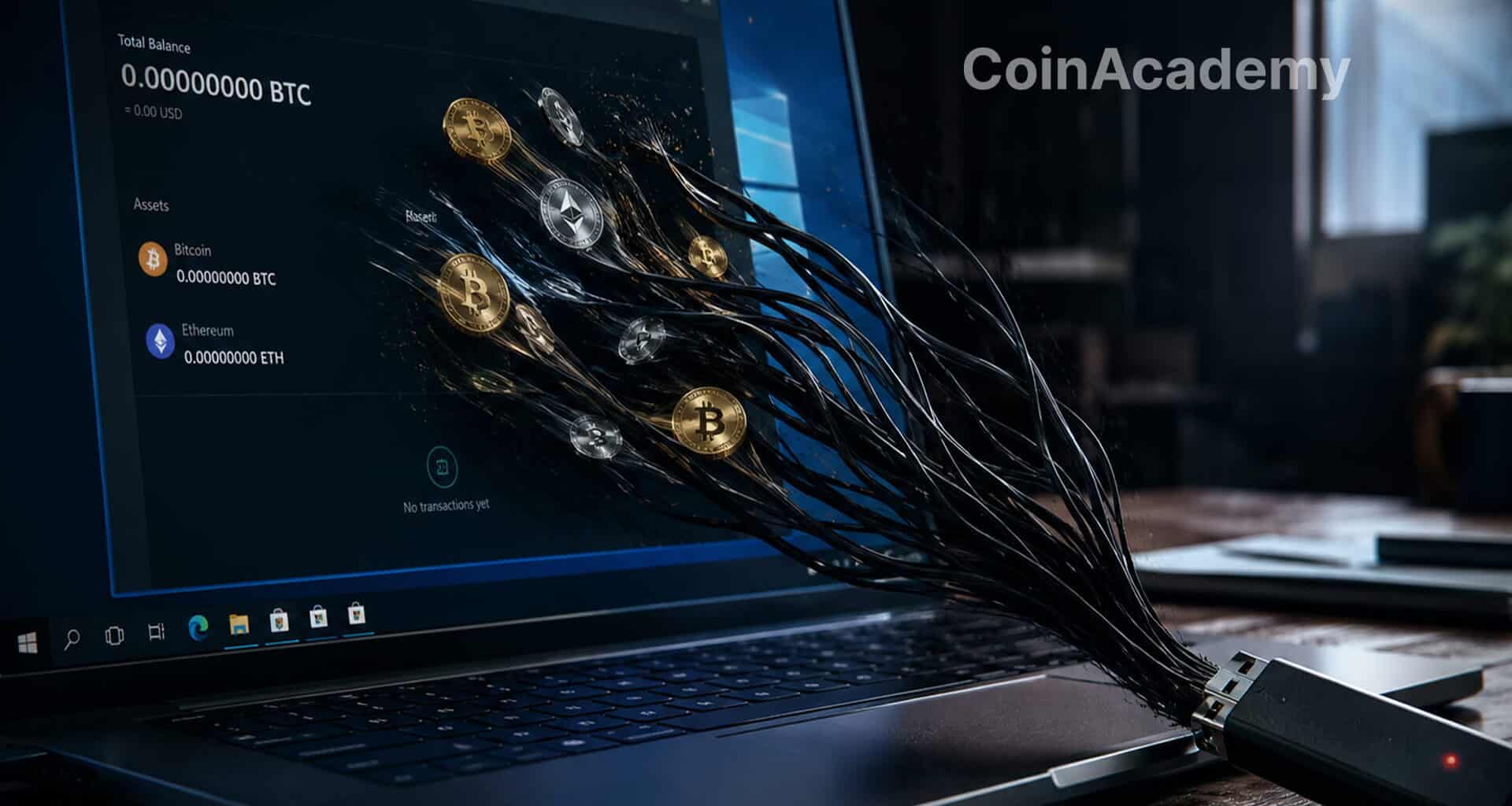 Microsoft malware crypto virus usb