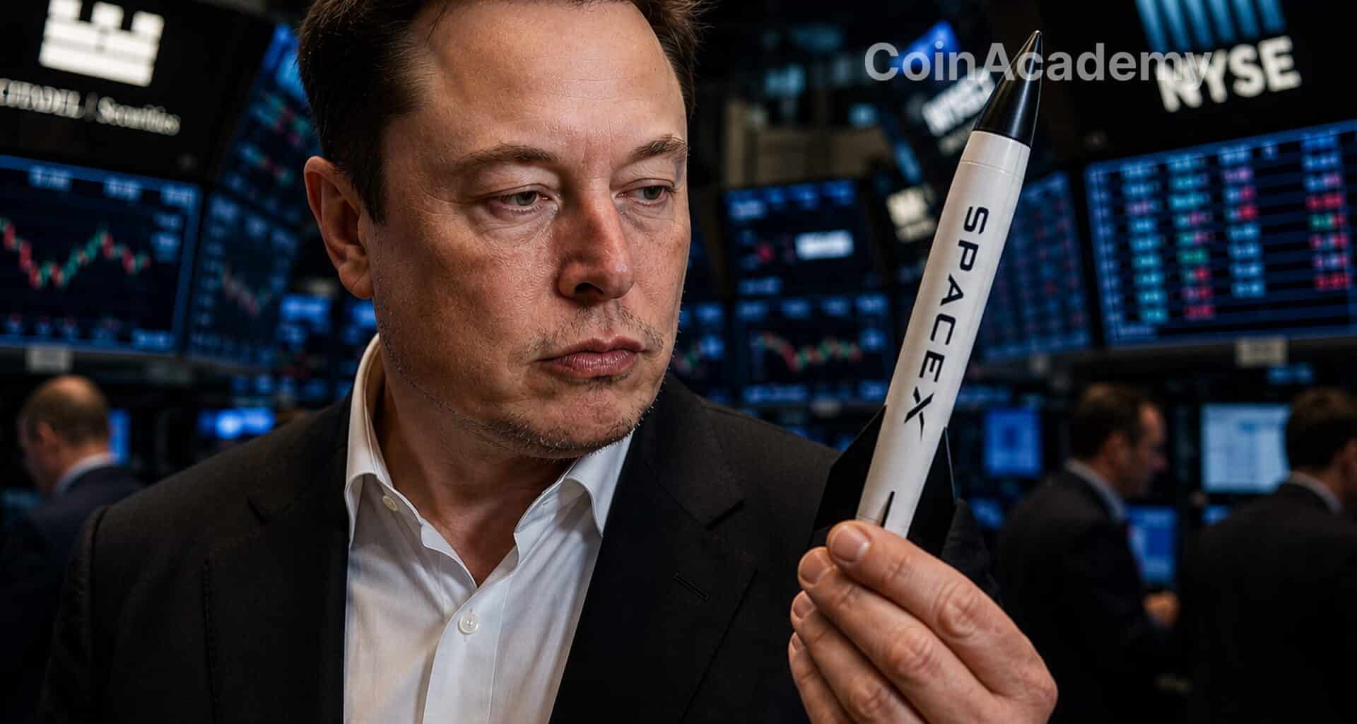 Spacex spcx elon musk lever 20 milliards dette