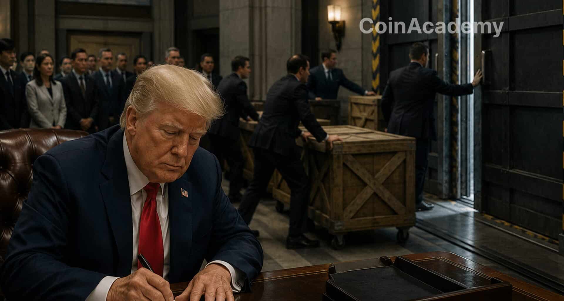 Trump usa tarifs droits douane 10 6 pays travail force