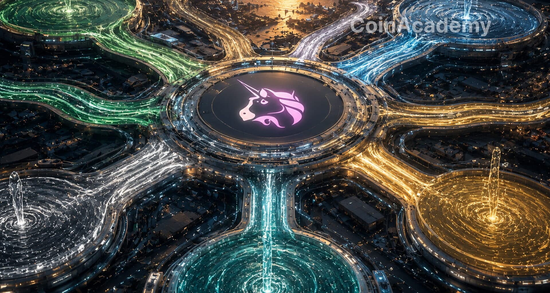 Uniswap uni blockchain stablecoin couche forex spark