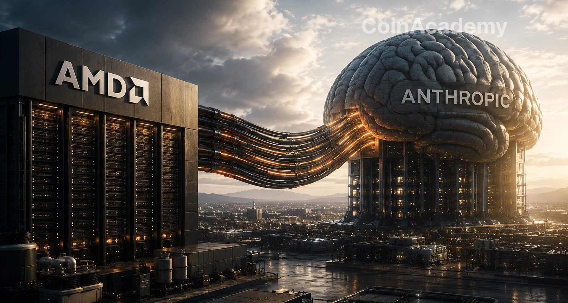 Amd anthropic investit 5 milliards puces ia