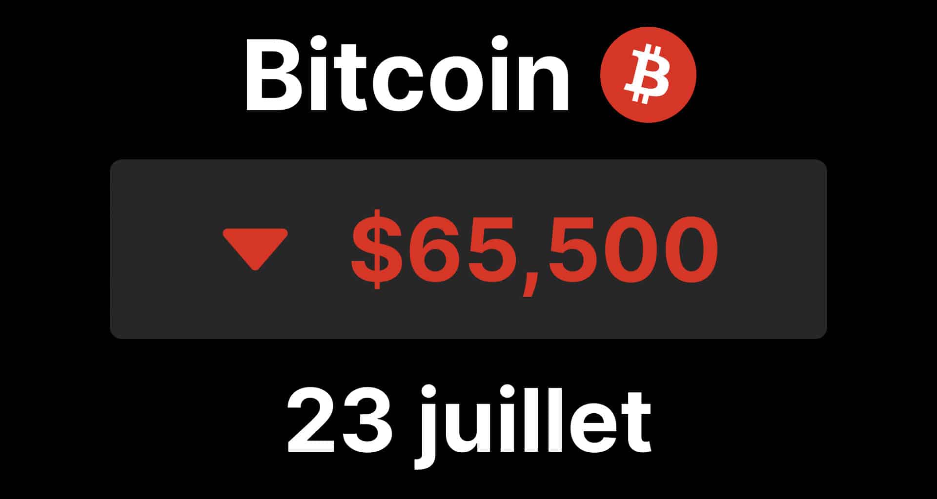 Bitcoin btc 65500 puces ia alphabet