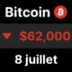 Bitcoin btc chute 62 trump cessez feu iran