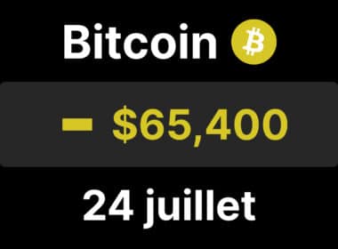 Bitcoin btc maintient 65000 chute valeurs tech