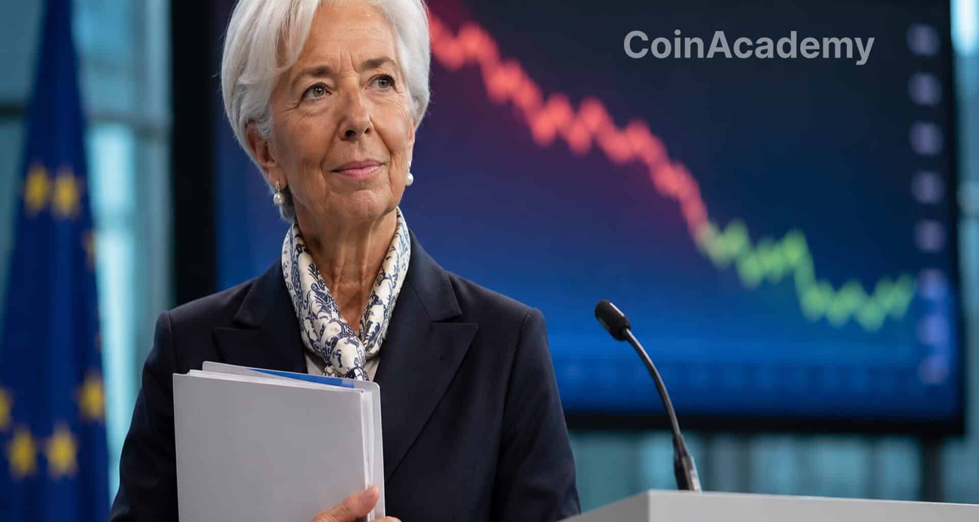 Christine lagarde inflation zone euro repli