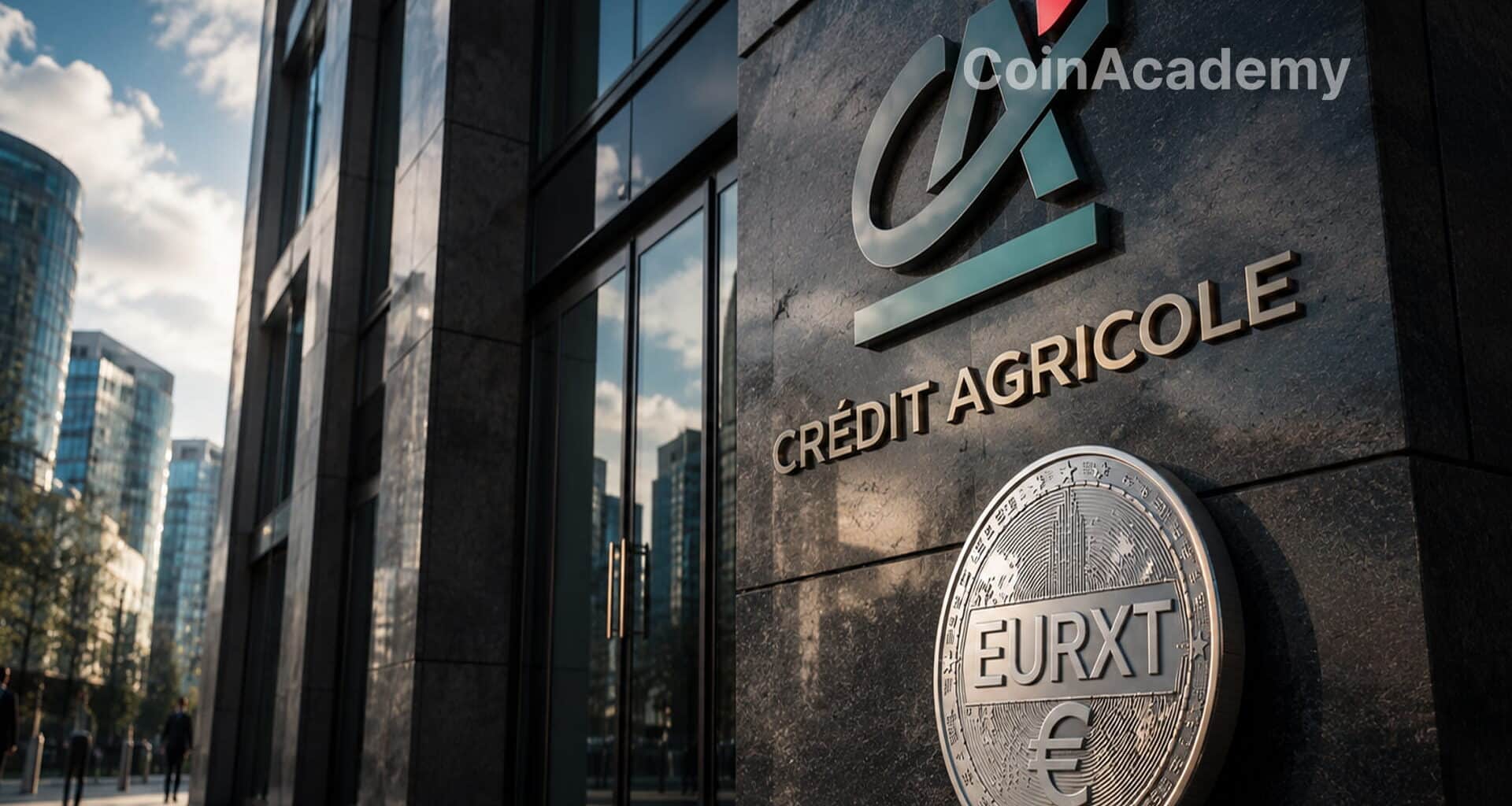 Credit agricole stablecoin eurxt euros