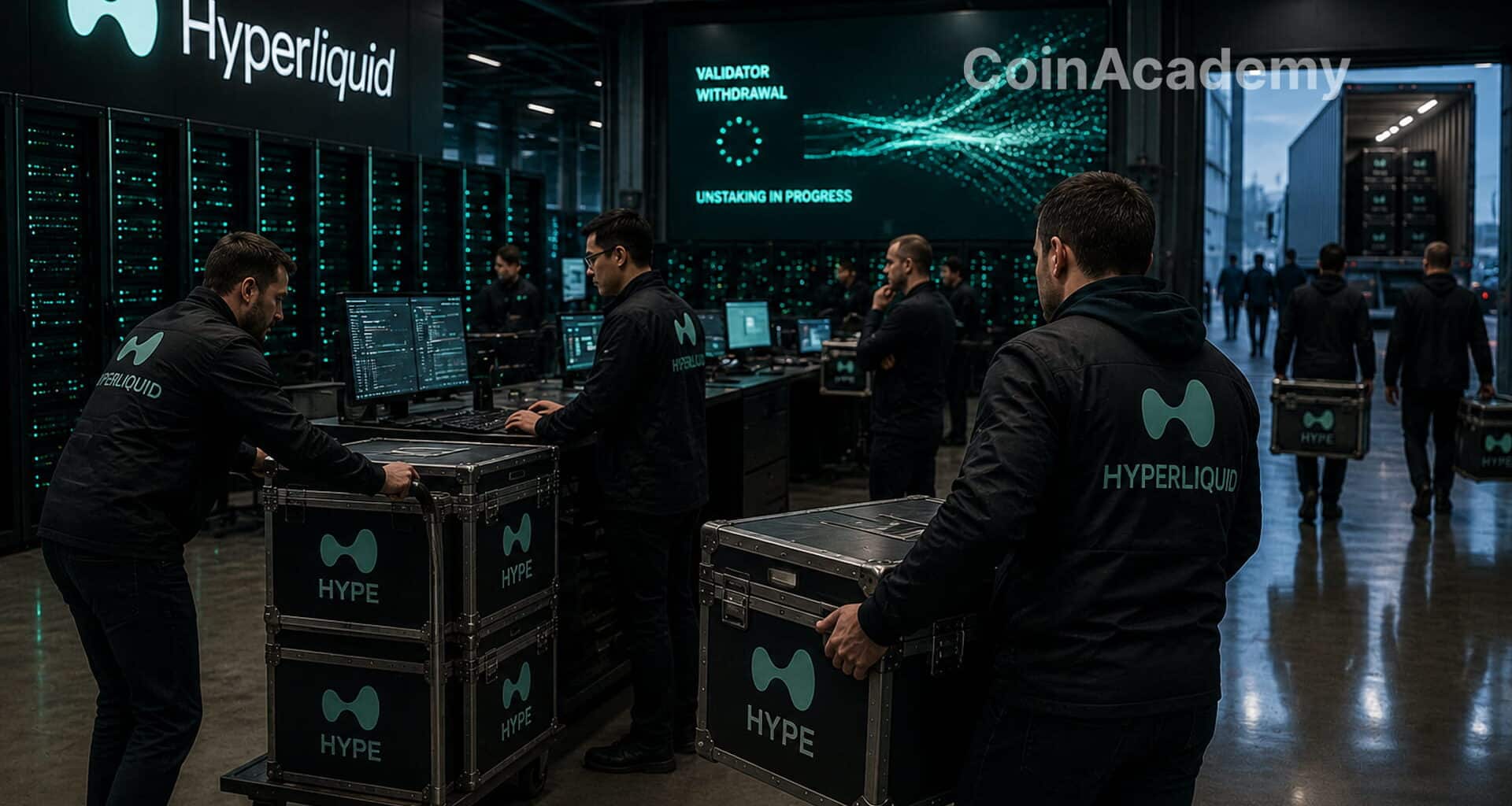 Hyperliquid hype 150 millions staking chute
