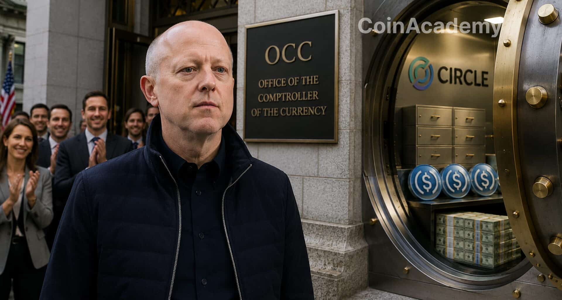 Jeremy allaire circle usdc occ agrement bancaire federal