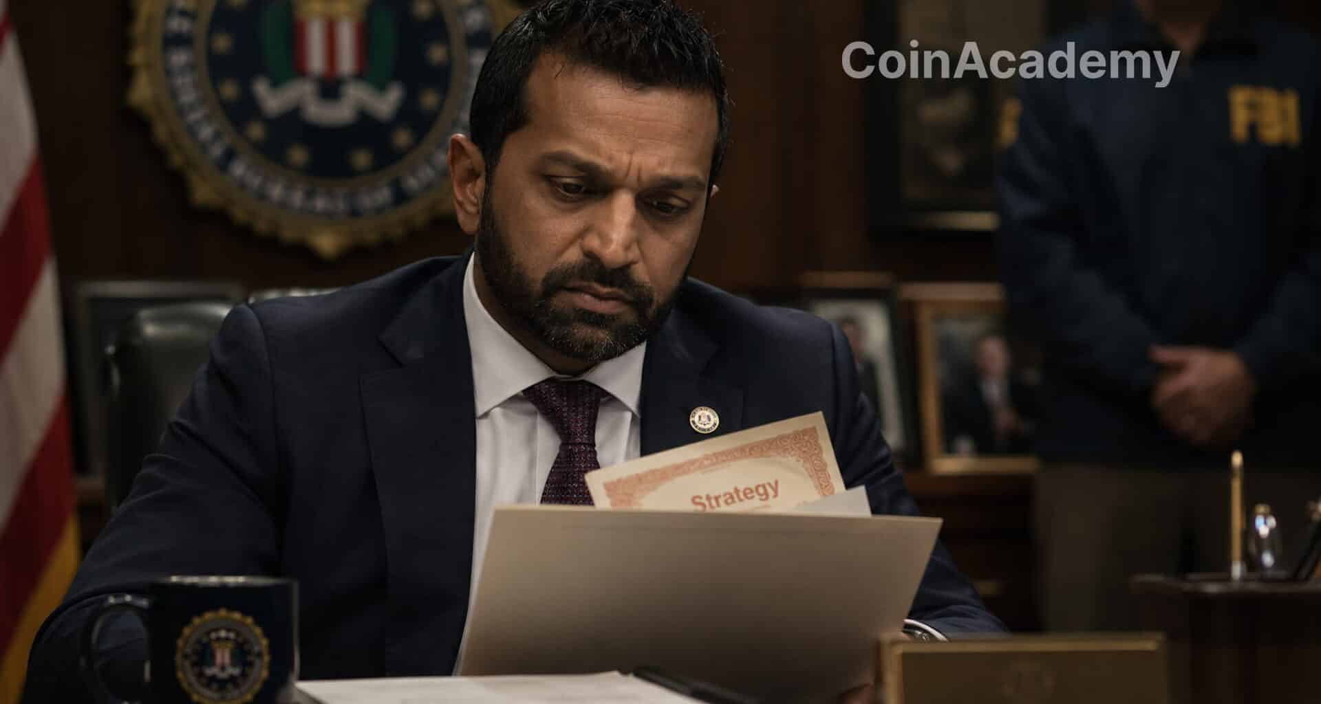 Kash patel fbi declaration strategy tard