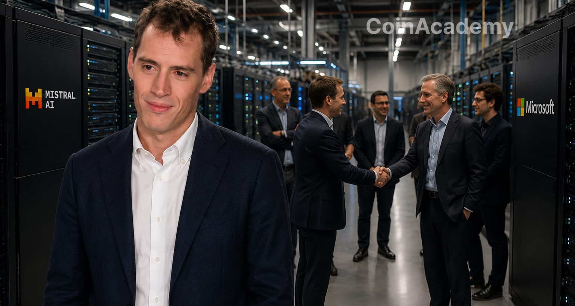 Mistral ai microsoft accord milliards ia