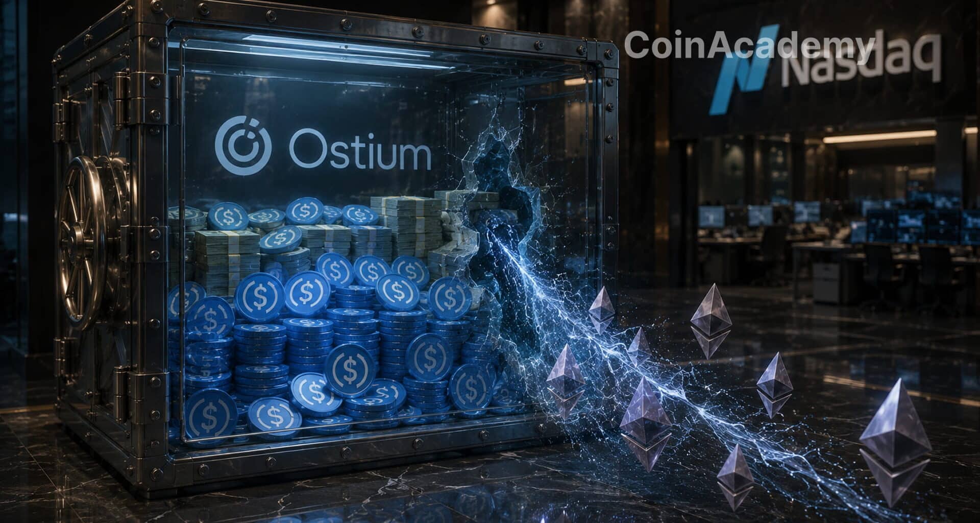 Ostium hack 18 millions nasdaq