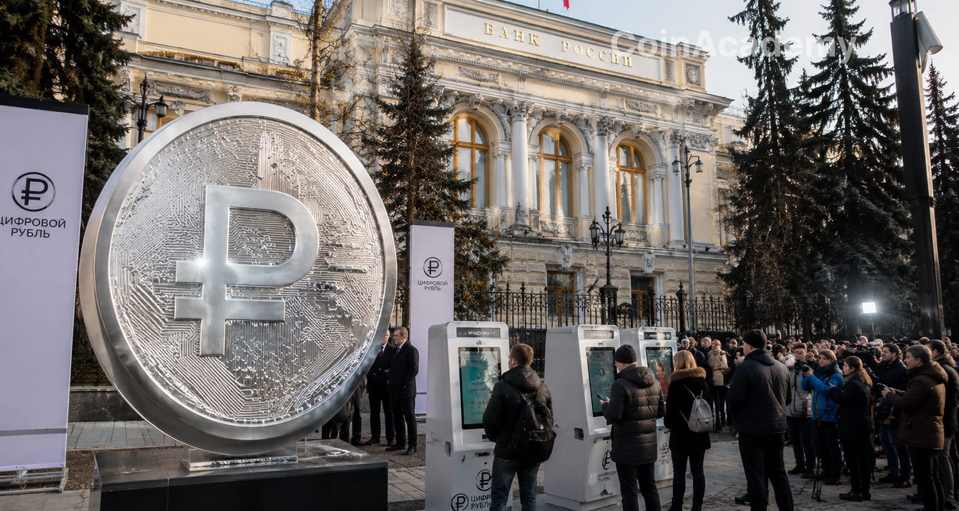 Rouble numerique russie pret national