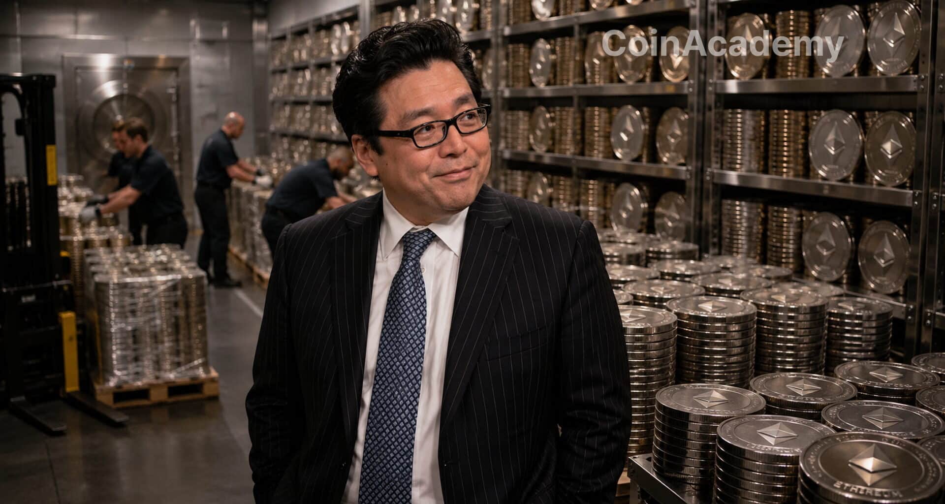 Tom lee bitmine eth ethereum 5 objectif