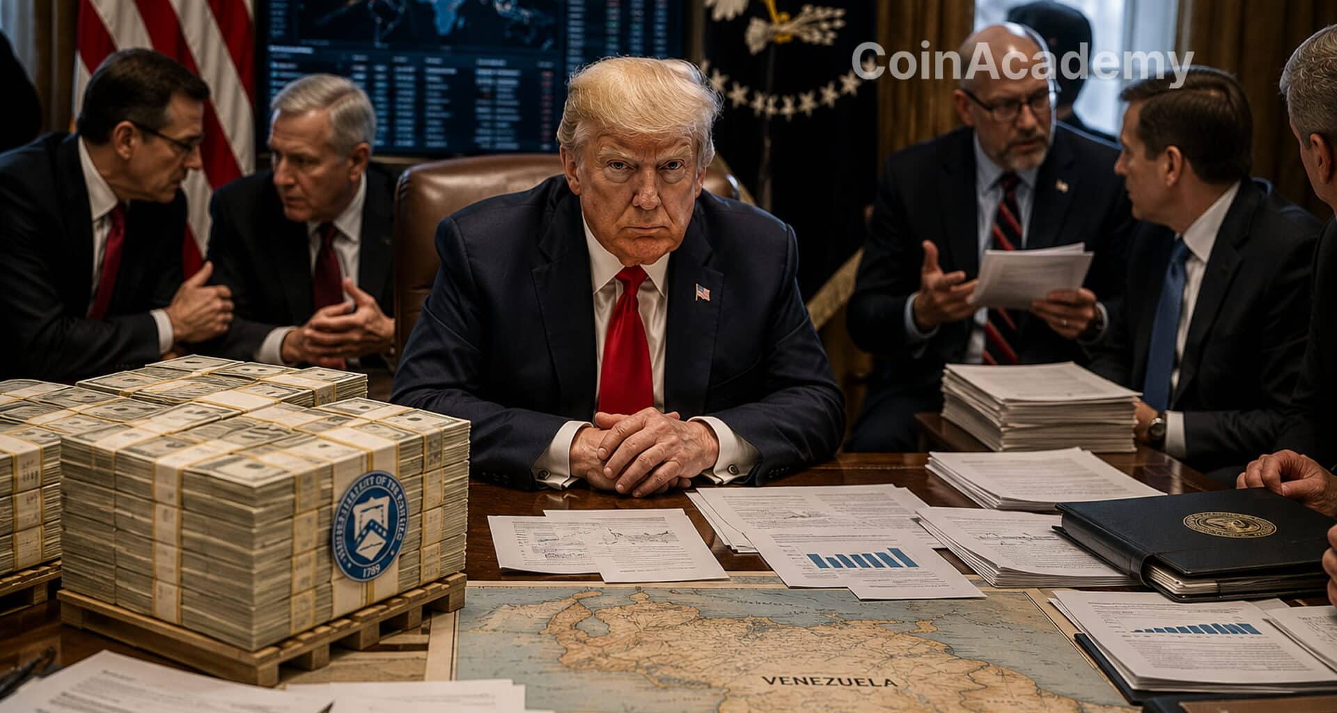 Usa venezuela petrole milliards trump