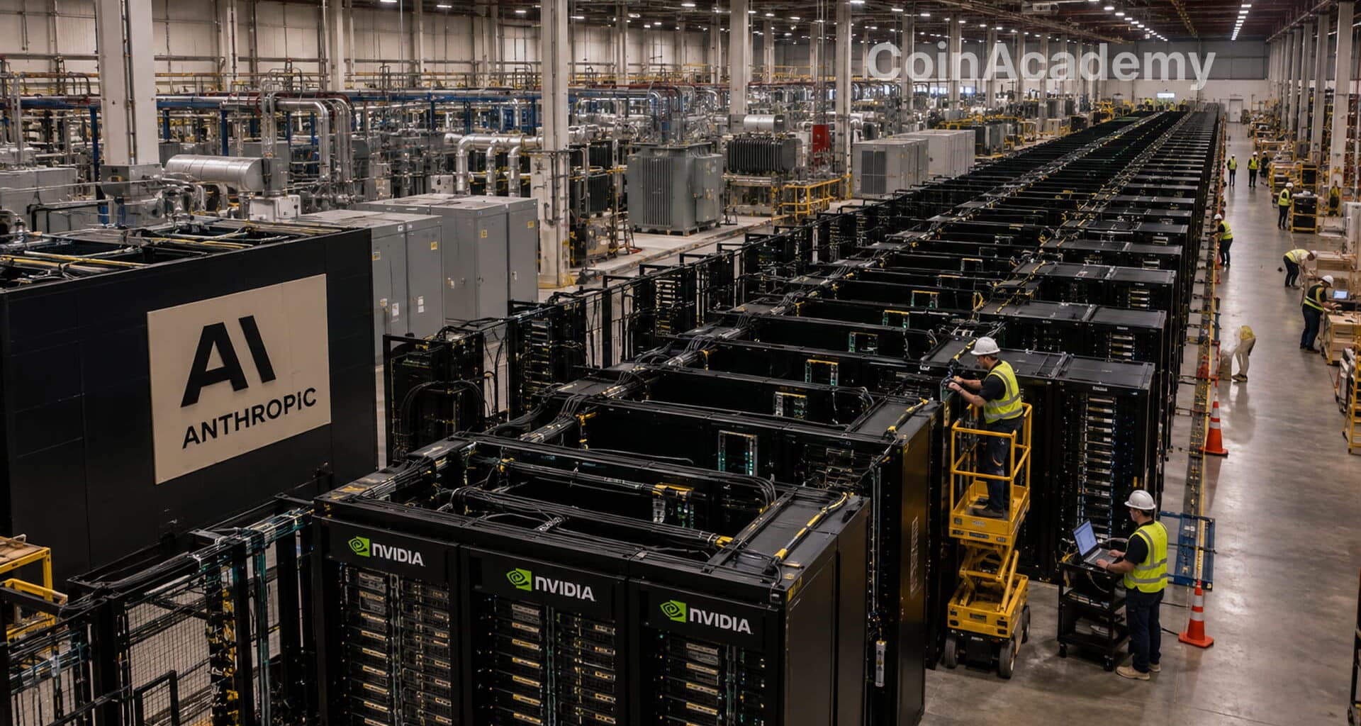 Anthropic nscale ia data center