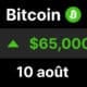 Bitcoin btc 65 avant inflation