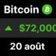 Bitcoin btc 72000